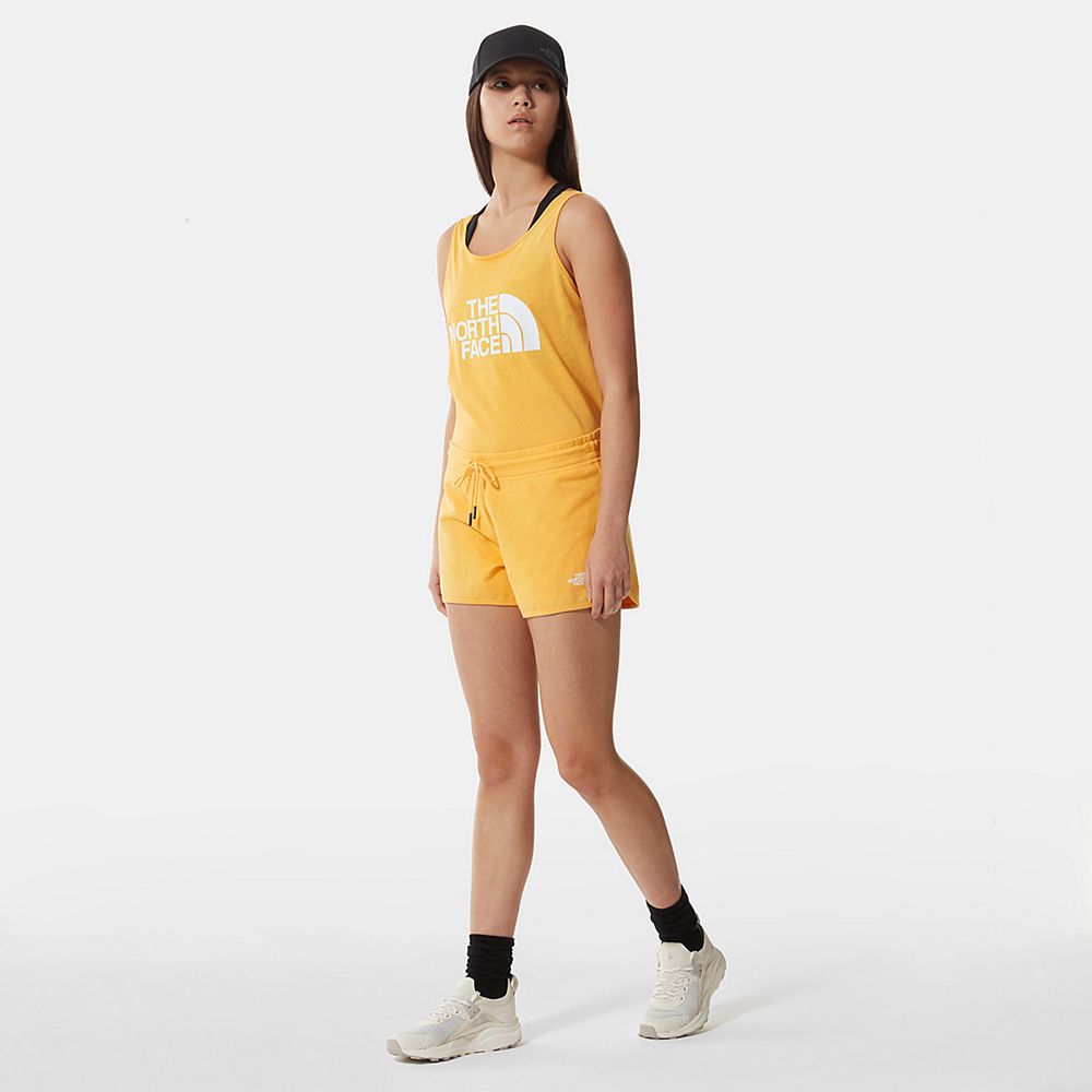 The North Face Shorts Womens Australia - The North Face Mountain Lifestyle Yellow Mountain (JIP-7981